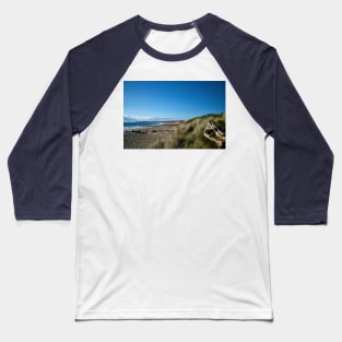 The Beach at Blyth, Northumberland Baseball T-Shirt